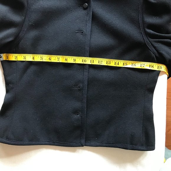 Beautiful black vintage vest. Size : M - Picture 5 of 8